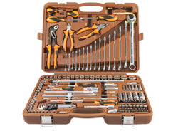 OMT143SL Набор инструмента универсальный 1/4", 1/2"DR, 143 предмета