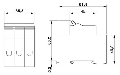 1020036 - TMC 73C 63A - Силовой автоматический выключатель