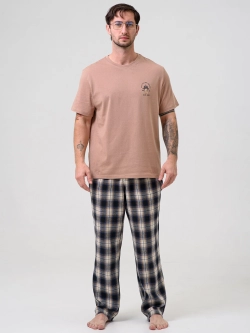 Пижама со штанами костюм домашний