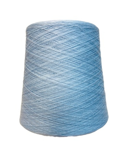 Пряжа на бобине (италия) 85% хлопок 15% кашемир 100г-1650м 230г