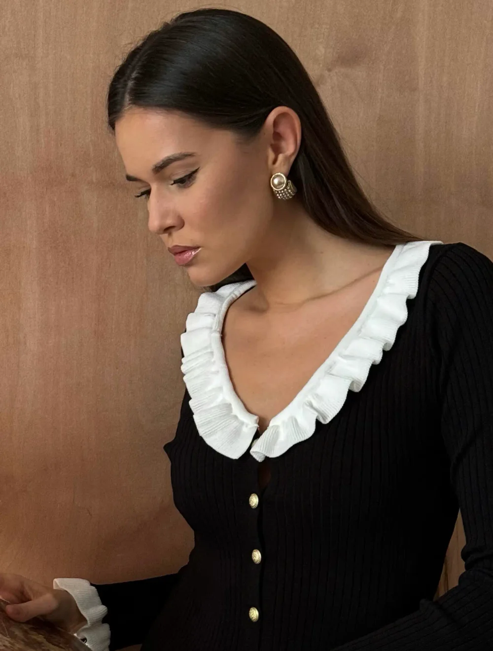 Серьги винтажные Жемчужные, Золотые