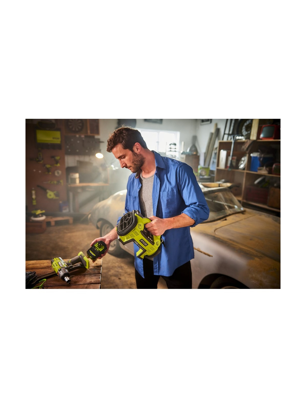 Компрессор для авто Ryobi ONE+ R18I-0 5133001834