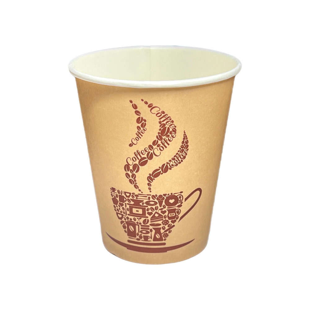 Стакан 0,25л 50шт LIFE COFFEE д-80мм 50/20/1000шт 2К