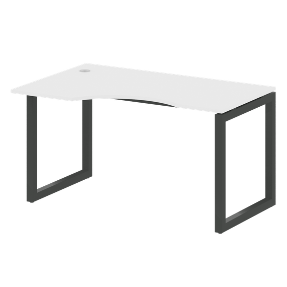 Метал Систем Куатро Стол криволинейный левый на О-образном м/к 50БО.СА-2 (L)