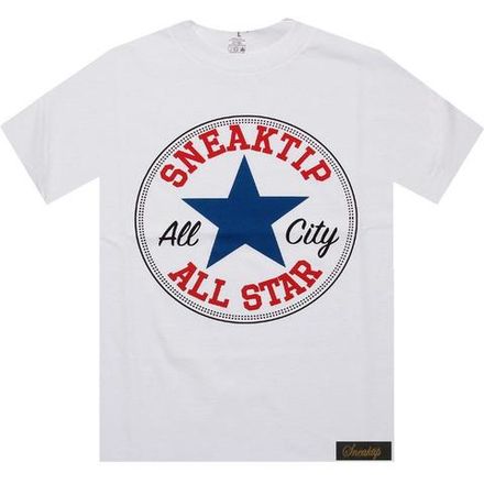 Футболка Sneaktip All City белая