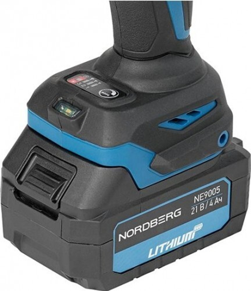 Гайковерт аккумуляторный NORDBERG NE808K NE808K