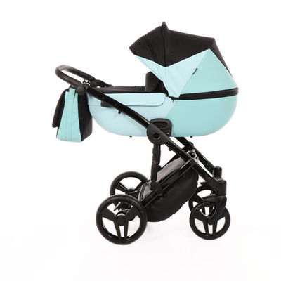 Детская коляска Junama City Geographic 2 в 1 (голубой)