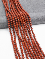 Яшма красная шар огранка 3.3мм