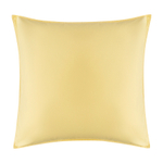 Набор наволочек из стираного перкаля светло-желтого цвета из коллекции essential, 70х70 см