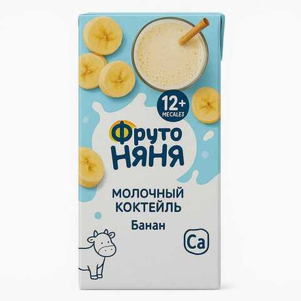 Коктейль молочный Фруто Няня банан 0,2 л