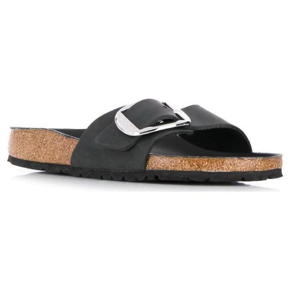 Биркеншток Мадрид Слипоны Черные Женские