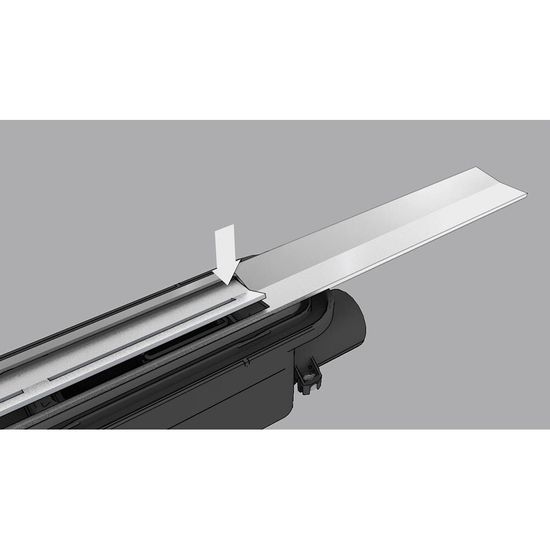 Профиль для душа TECE TECEdrainprofile 670800 L=800 мм из нерж. стали, сатин