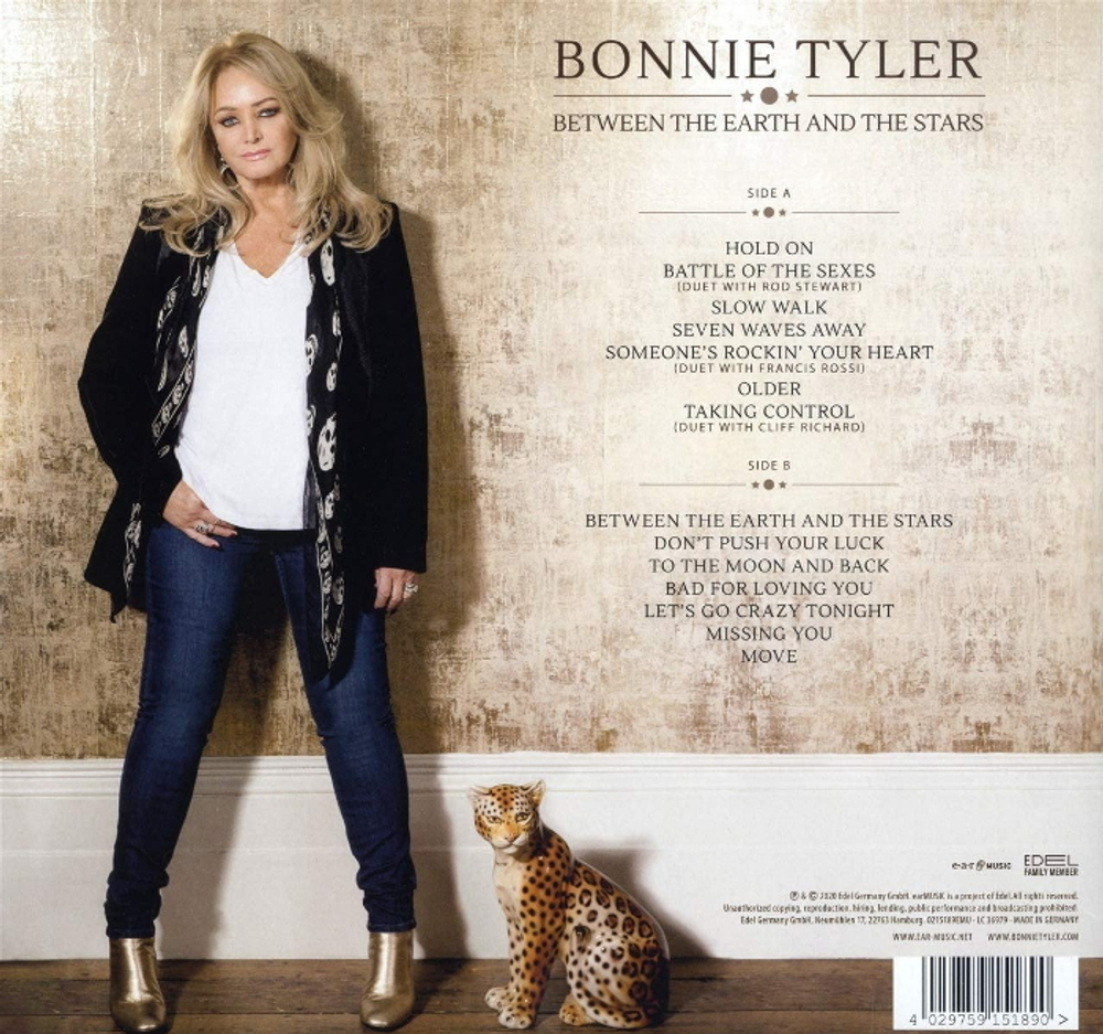 Bonnie Tyler / Between The Earth And The Stars (Coloured Vinyl)(LP)