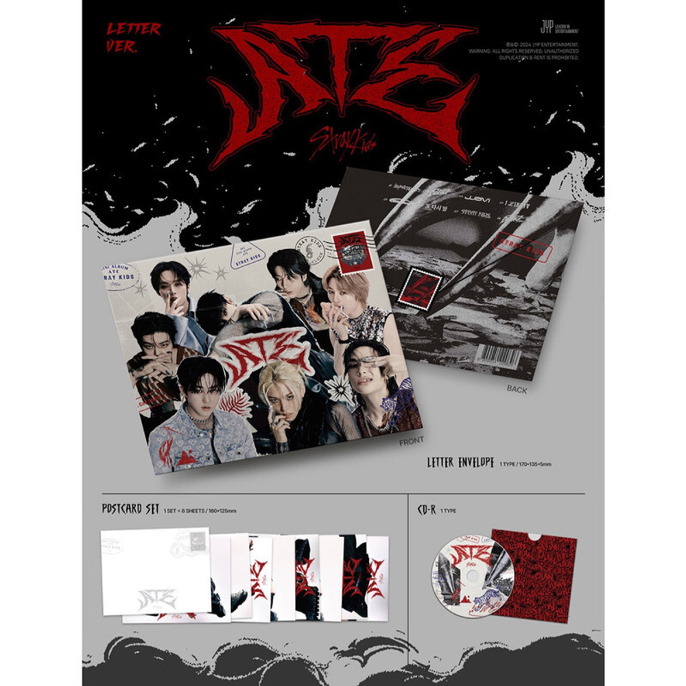 Альбом Stray Kids ATE (letter ver.)
