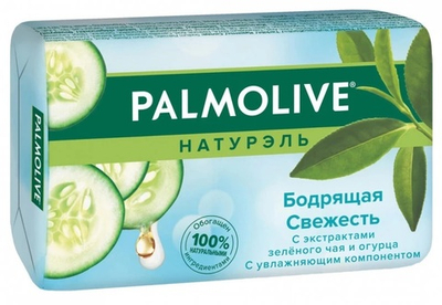 PALMOLIVE т/м Бодрящая св-ть,Зелёный чай и огурец 90г.