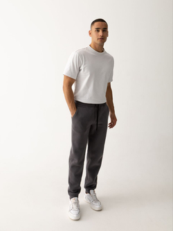 Брюки спортивные мужские теплые. Графит