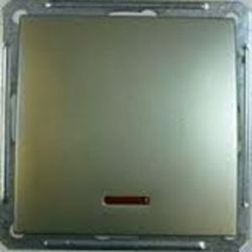 Выключатель одноклавишный с индикацией с/у механизм W59 шампань Schneider Electric