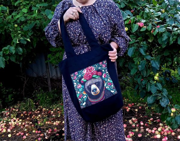 ВОЛШЕБНЫЙ ЛЕС #2 . купон,  100% хлопок Handmade Fabrics 6