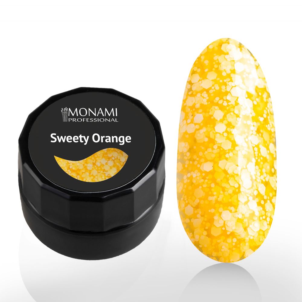 Monami, Гель-лак Sweety Orange, 5 г