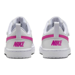 Детские кроссовки Nike Court Borough Low Recraft 'White Laser Fuchsia' DV5457-113