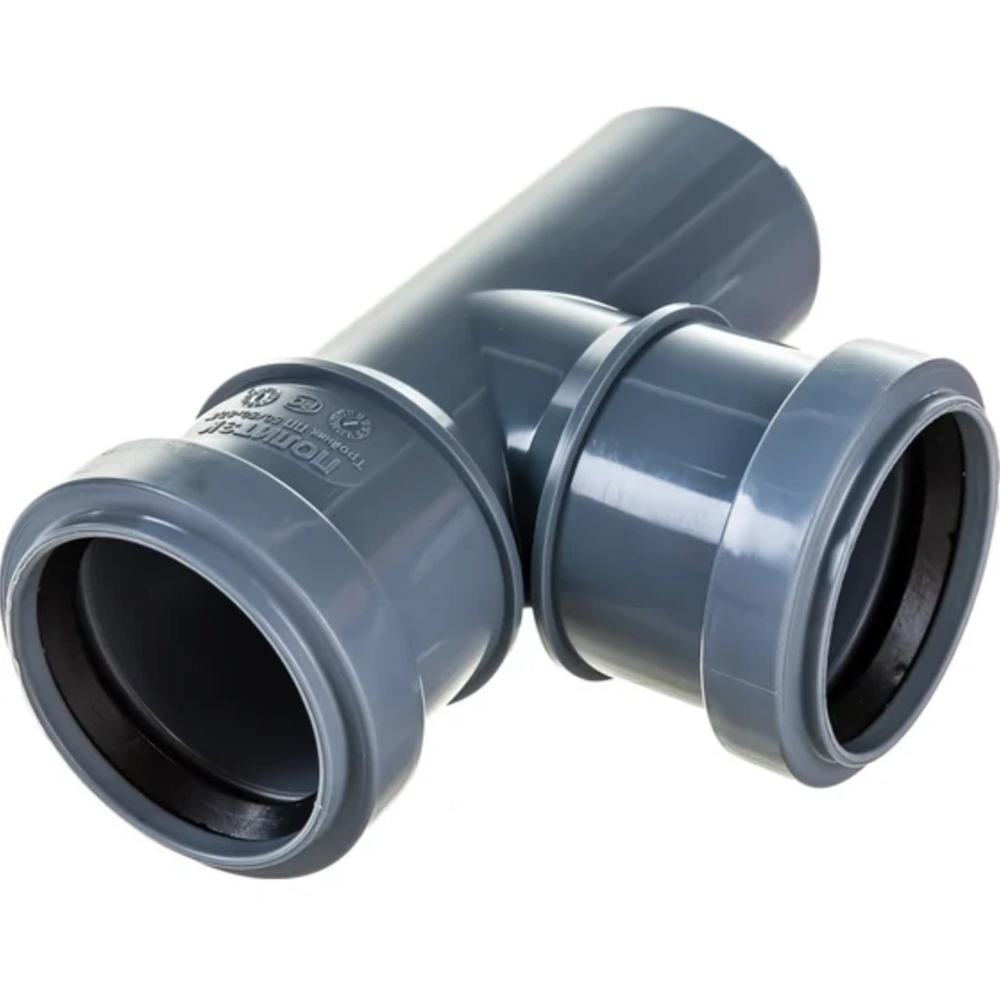 Тройник Политэк Пайп 50х50/87,5гр. ВК (50)