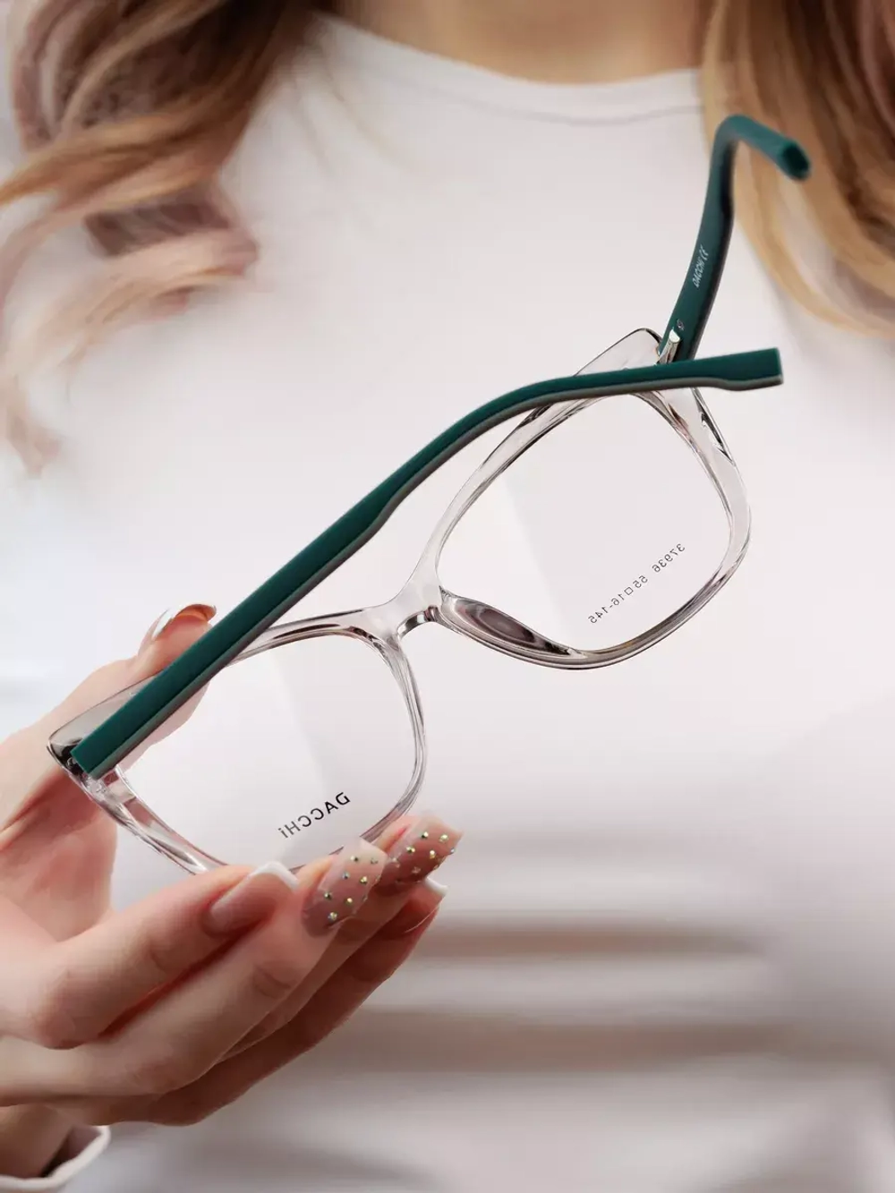 Прозрачная оправа для очков для зрение