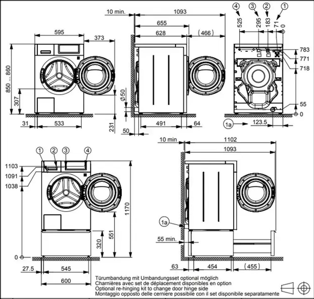 Стиральная машина Schulthess Spirit 540 Ever Rose