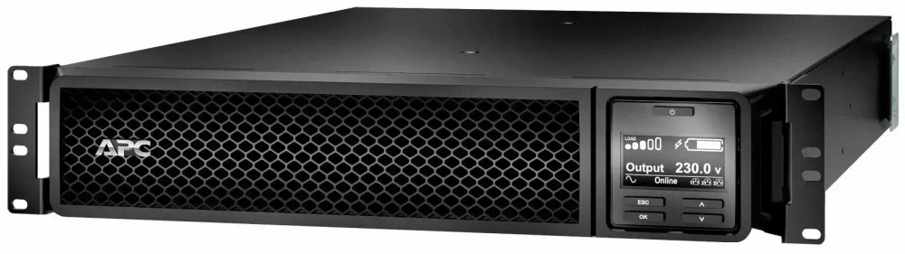 ИБП с двойным преобразованием APC by Schneider Electric SRT1000RMXLI черный 1000 Вт