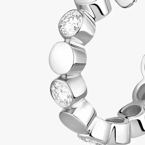 Messika D-Vibes mini hoop earrings