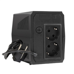 Exegate EX294612RUS ИБП ExeGate SpecialPro UNB-500.LED.AVR.2SH &lt;500VA/300W, LED, AVR, 2*Schuko, Black&gt;