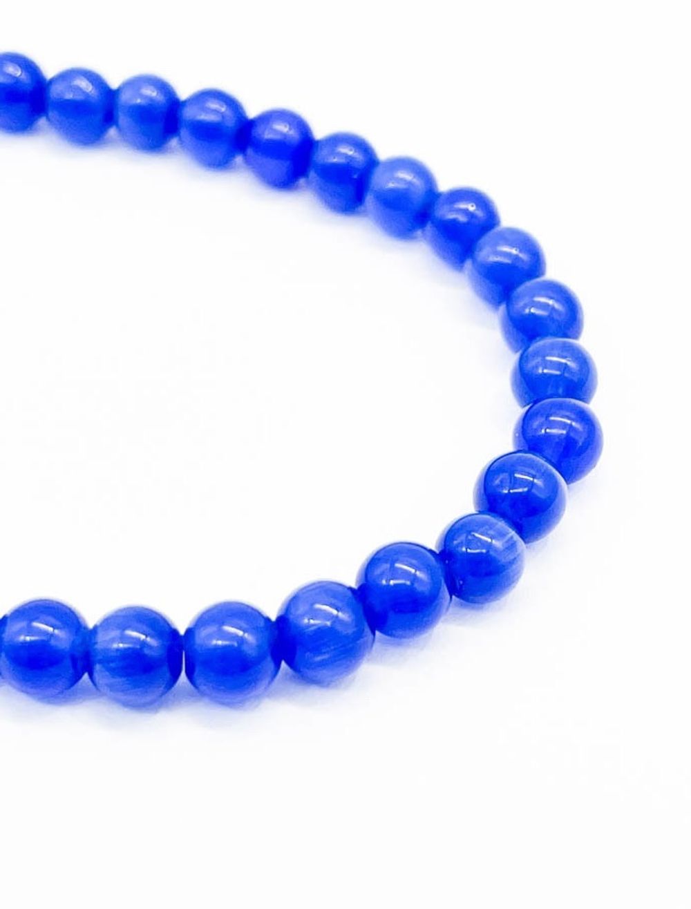 Чокер из камня Cat Eye 6 мм