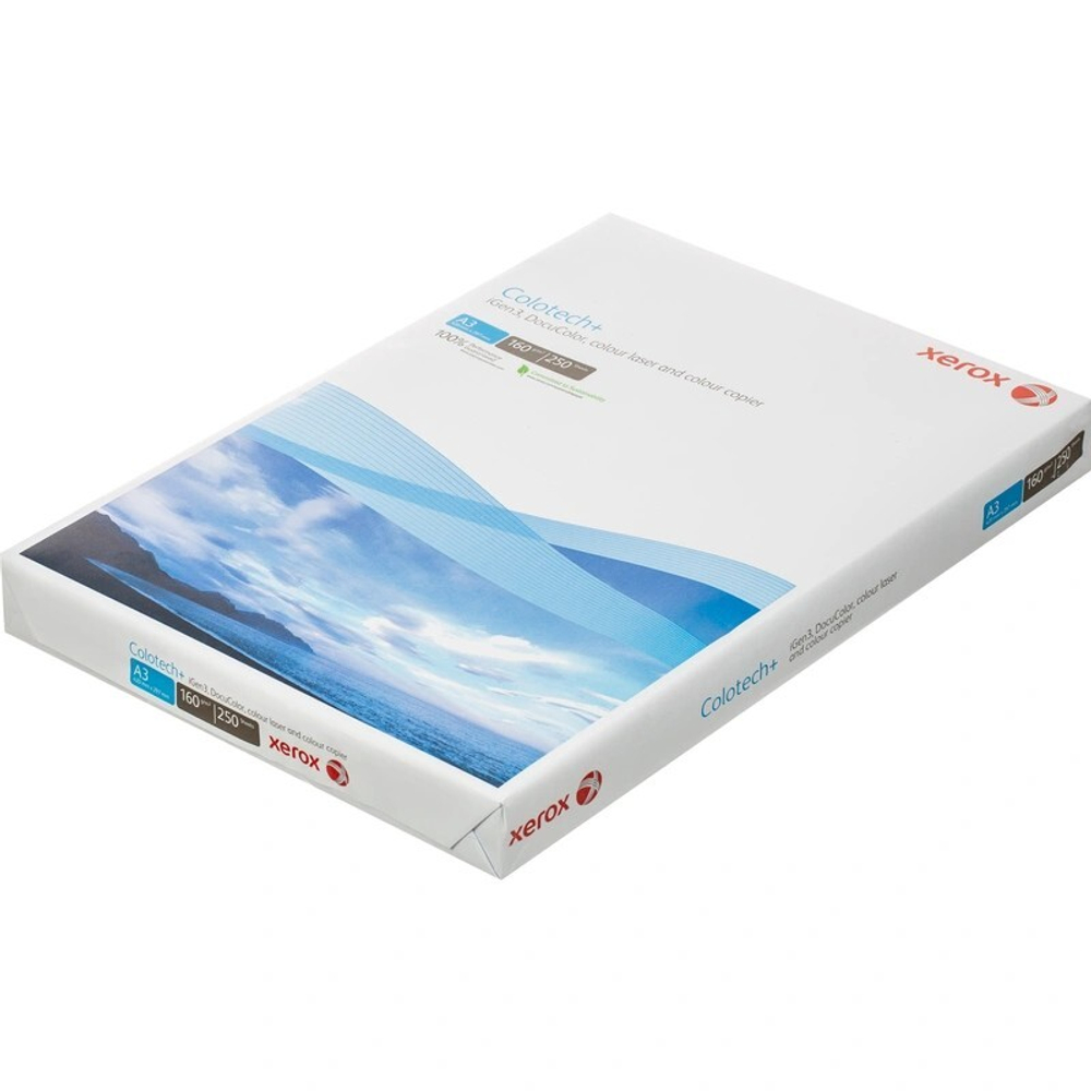 Бумага XEROX Colotech Plus Blue, 160г, A3, 250 листов (кратно 5 шт)