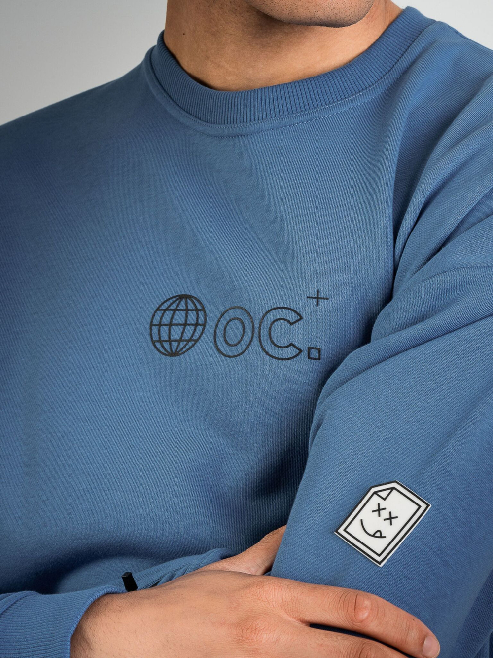 Свитшот мужской ORIGINAL CREATOR GLOBE SWEATSHIRT, Синий