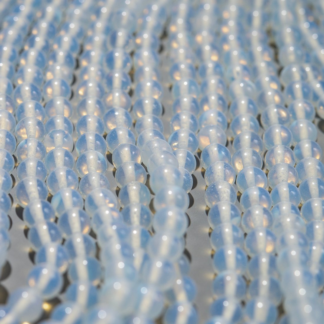 Лунный камень (имитация), 6,3мм, шар