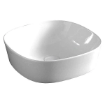 Раковина накладная Artceram Ghost 41,5 GHL001 01 00 белая