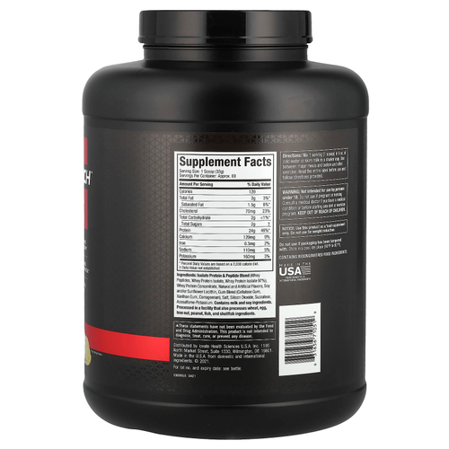 MuscleTech, Nitro-Tech ™ 100% Whey Gold, крем с французской ванилью, 2,27 кг (5 фунтов)