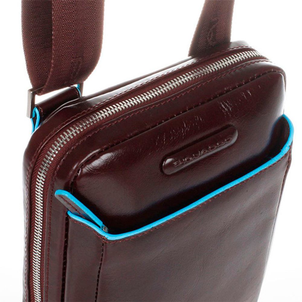 Сумка мужская Piquadro Blue Square коричневый телячья кожа (CA3084B2/MO) 3