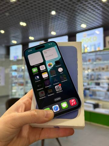 Apple iPhone 16 128Gb Ultramarine, Б/У