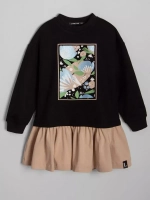 Платье толстовка с длинным рукавом