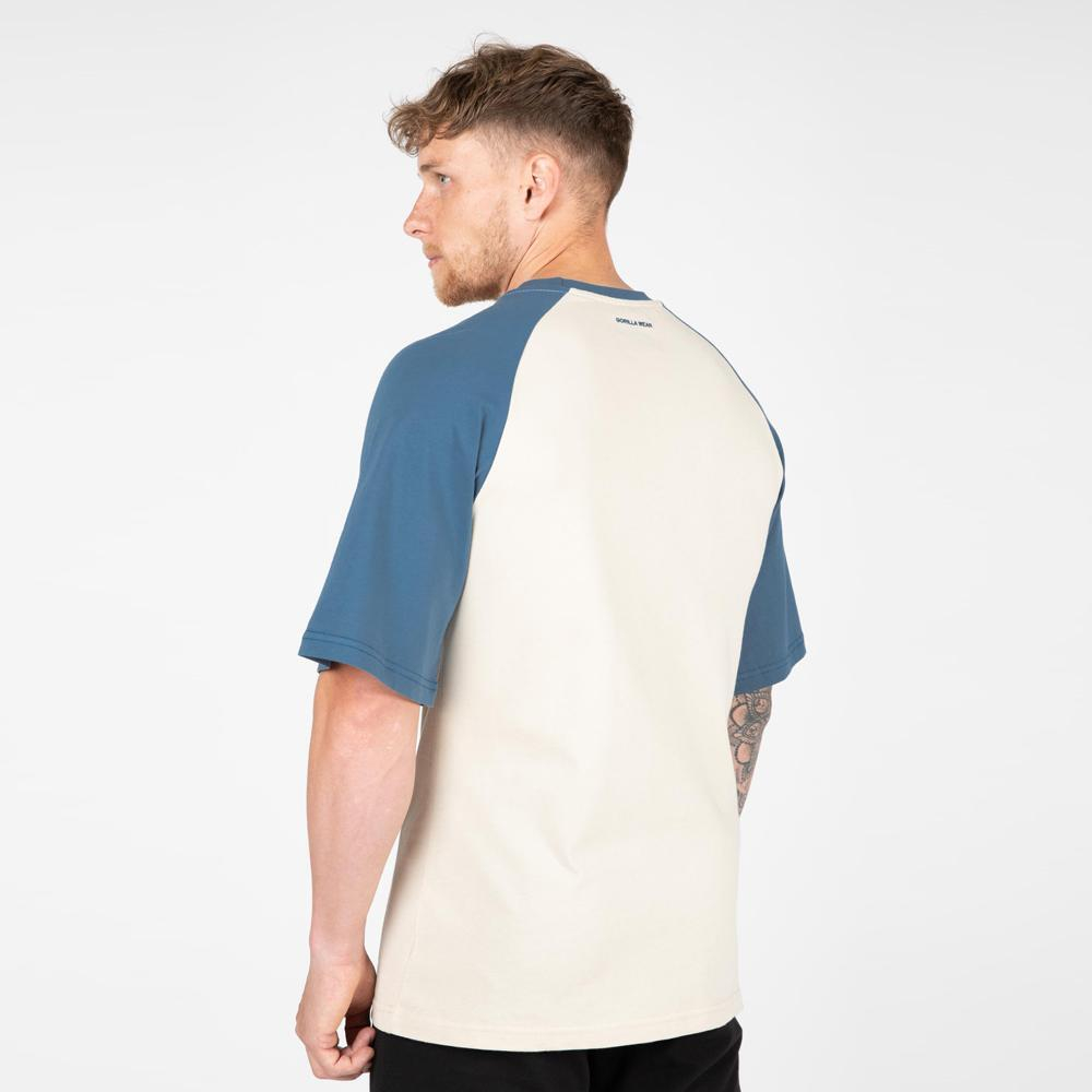 Футболка GORILLA Logan Beige/Blue