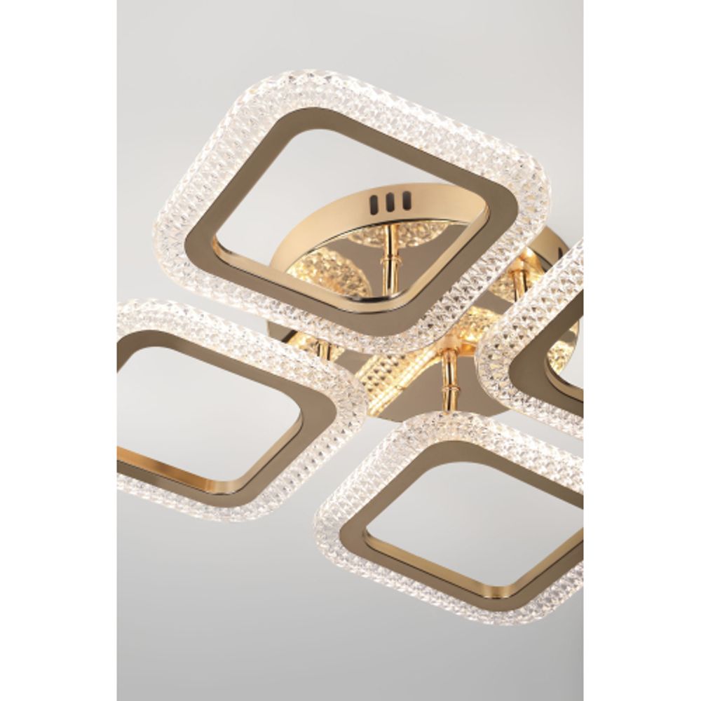 Светильник потолочный светодиодный Rivoli Dorinata 6179-702 LED 64Вт 3000-6000К с пультом | Rivoli