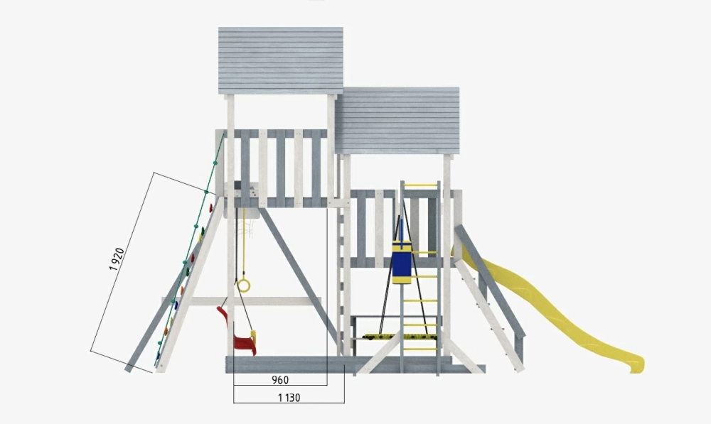 Детская площадка Крафт Pro 10