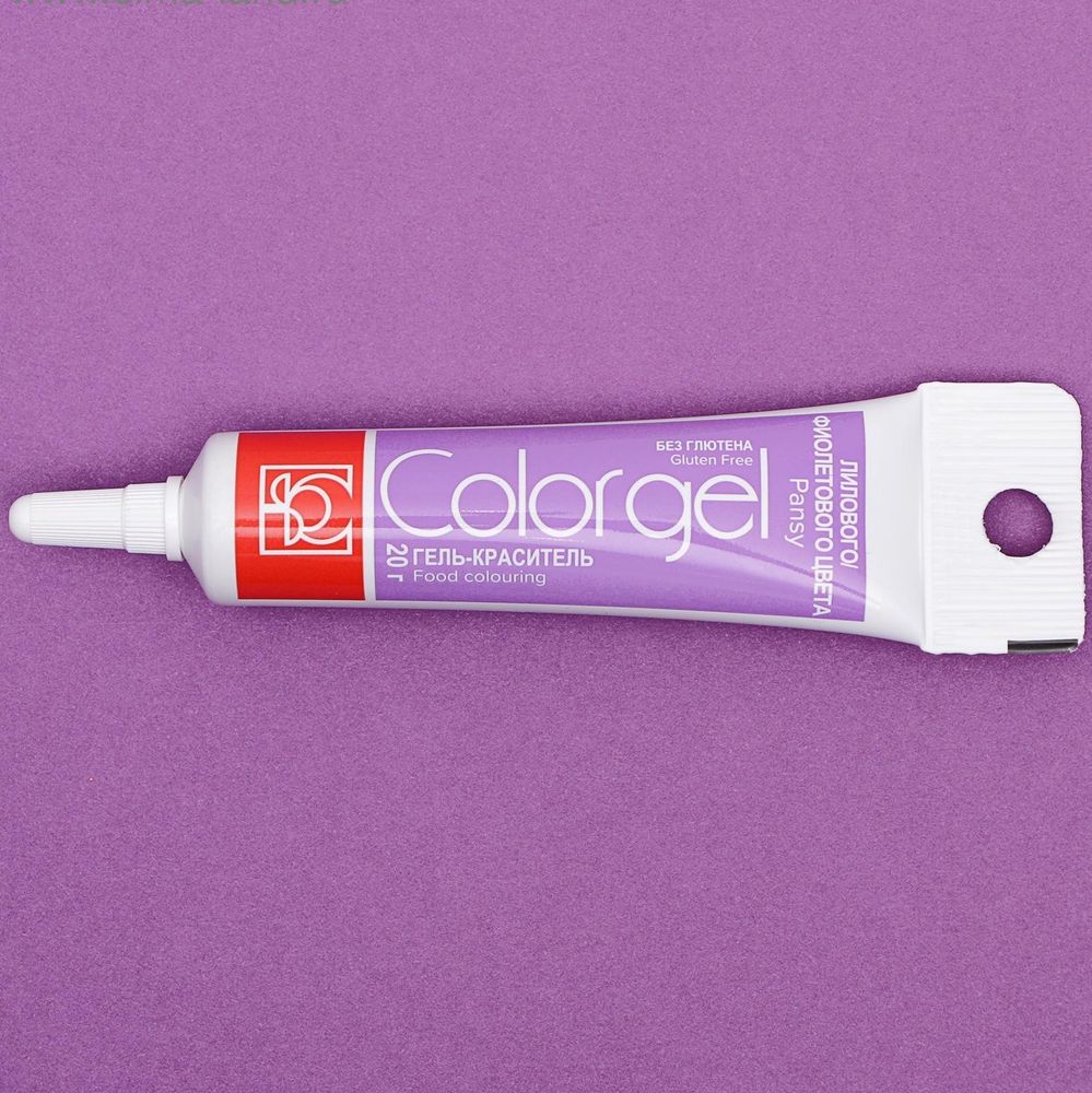 Краситель гелевый  Colorgel Modecor,Лилово-фиолетовый,20гр