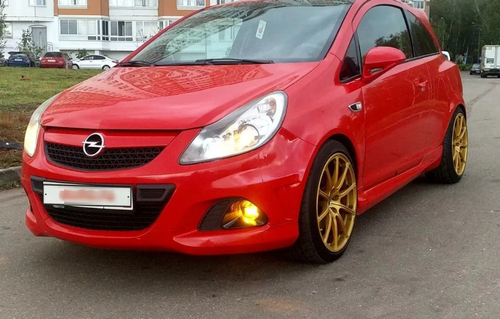 Комплект обвеса Opel Corsa D OPC Style (2006–2010)