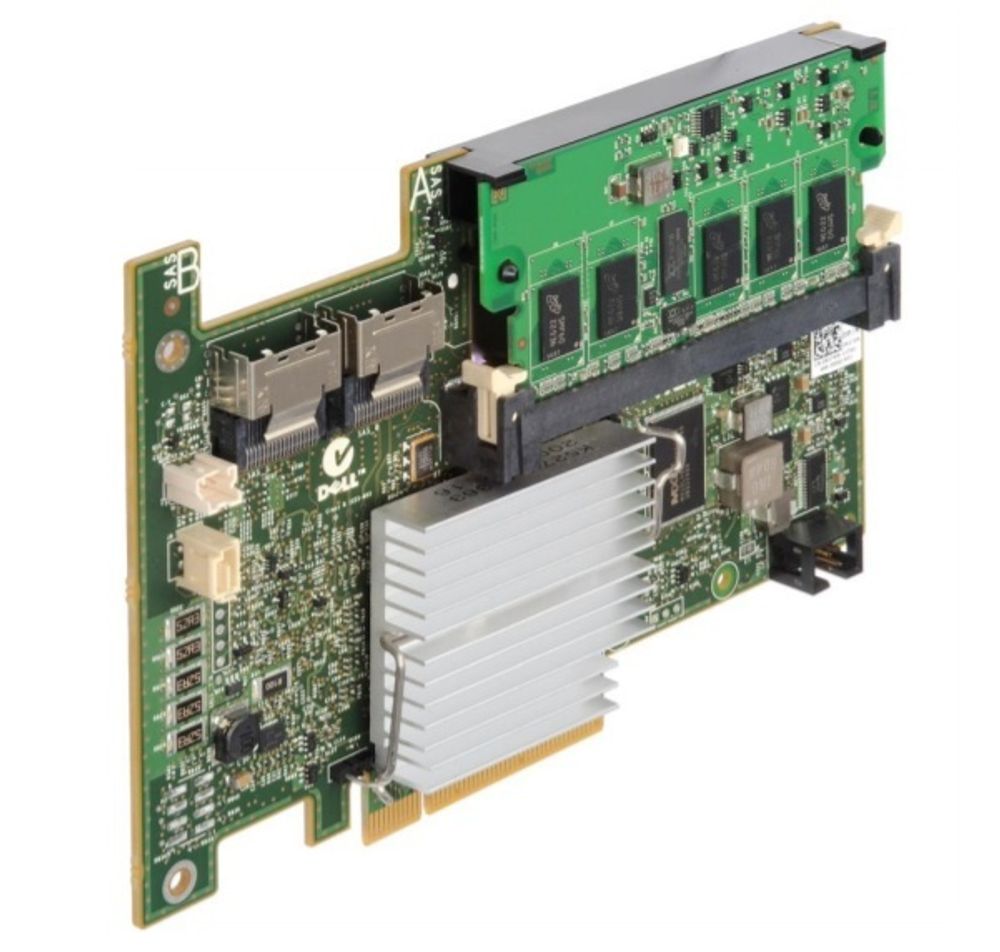 Контроллер Dell R310 R410 R510 R710 M910 Perc H700 SAS 6GB/s PCI-E Raid Card 512MB XXFVX