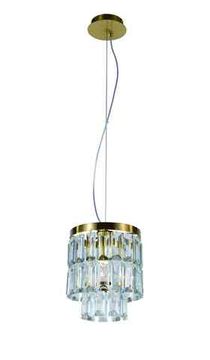 2752P/1A PLATING BRASS+CLEAR (1/6) Люстра NW