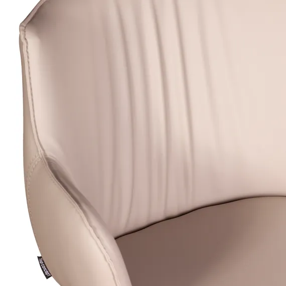 Полубарный стул Sofia, серая экокожа Soft-Touch