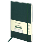 Блокнот А5 (130х210 мм) BRAUBERG ULTRA балакрон 80 г/м2 96 л. линия темно-зеленый (2 штуки в упаковке)