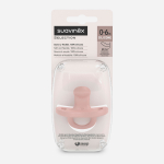 Пустышка силиконовая со скошенным краем SUAVINEX COLOUR ESSENCE 0-6 мес