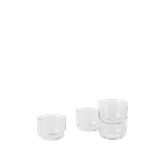 Стакан низкий MUUTO стекло/clear d85х60h объем 0,175мл набор из 4 шт коллекция Corky